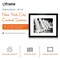 iFrame 18” x 22” Black Framed New York City Skyline Print Framed Art Work For Wall Decor With Photo Mat | NYC Skyline Wall Art | Black And White Picture Wall Art Decor